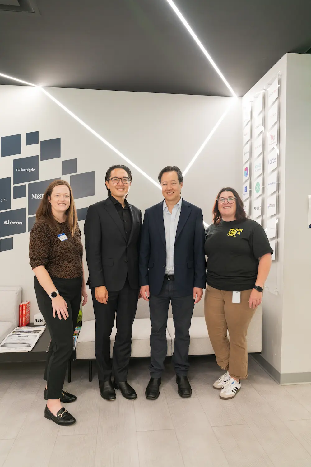 With the other speakers